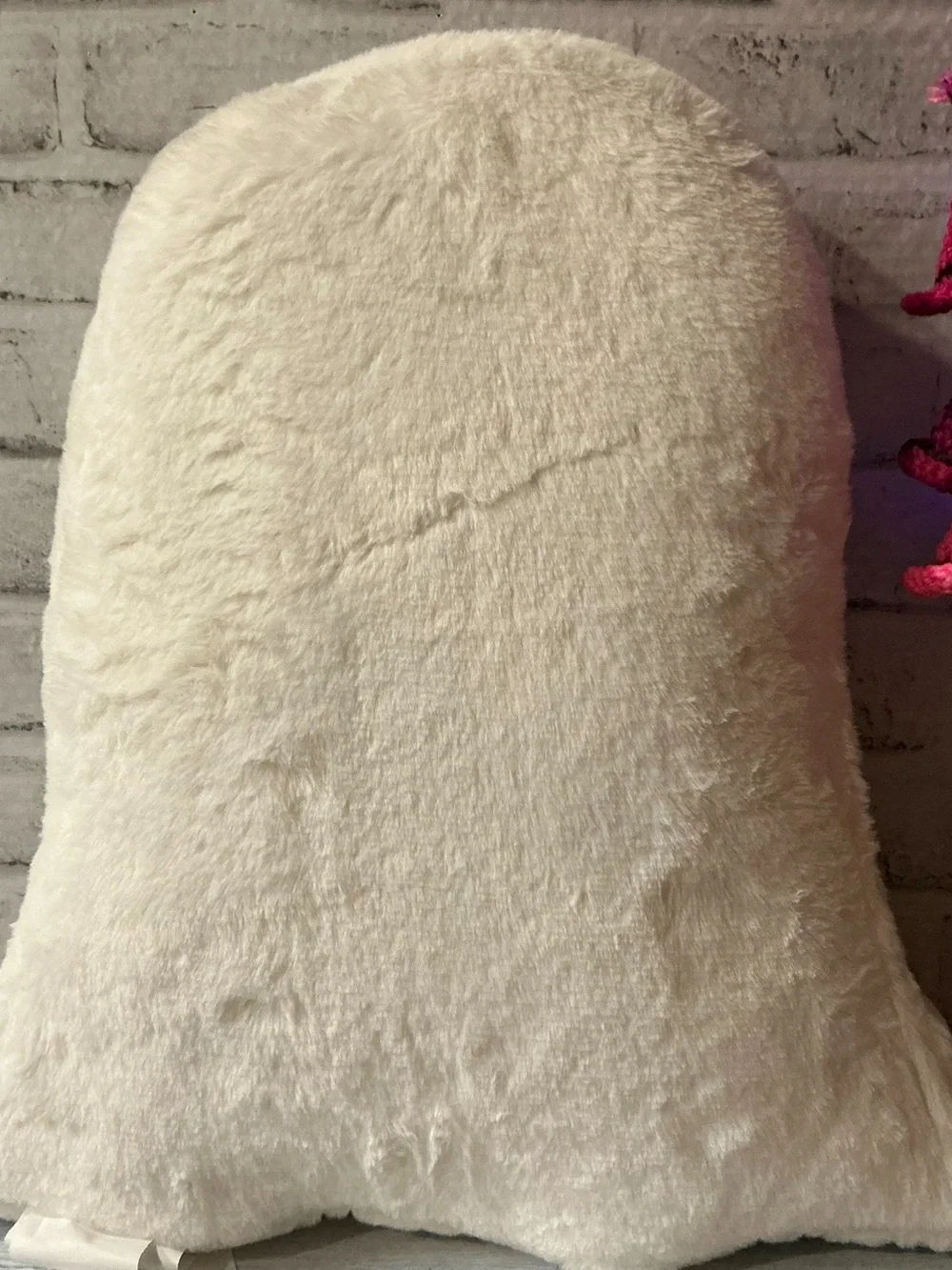 ENVOGUE 18x16 Ghost With A Pink Bow Halloween Pillow